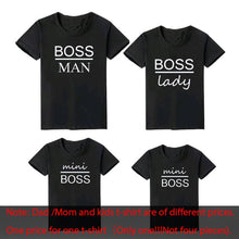 Load image into Gallery viewer, Gourd doll Family Matching Outfits Mommy Daddy Kid Son Baby T-Shirt Shirts Family Clothes Child T-Shirt Letter Print Tops